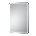Polished Chrome Frame LED Mirror - 700 x 500mm