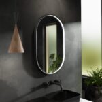 Black Frame LED Mirror - 800 x 500mm - Image 2