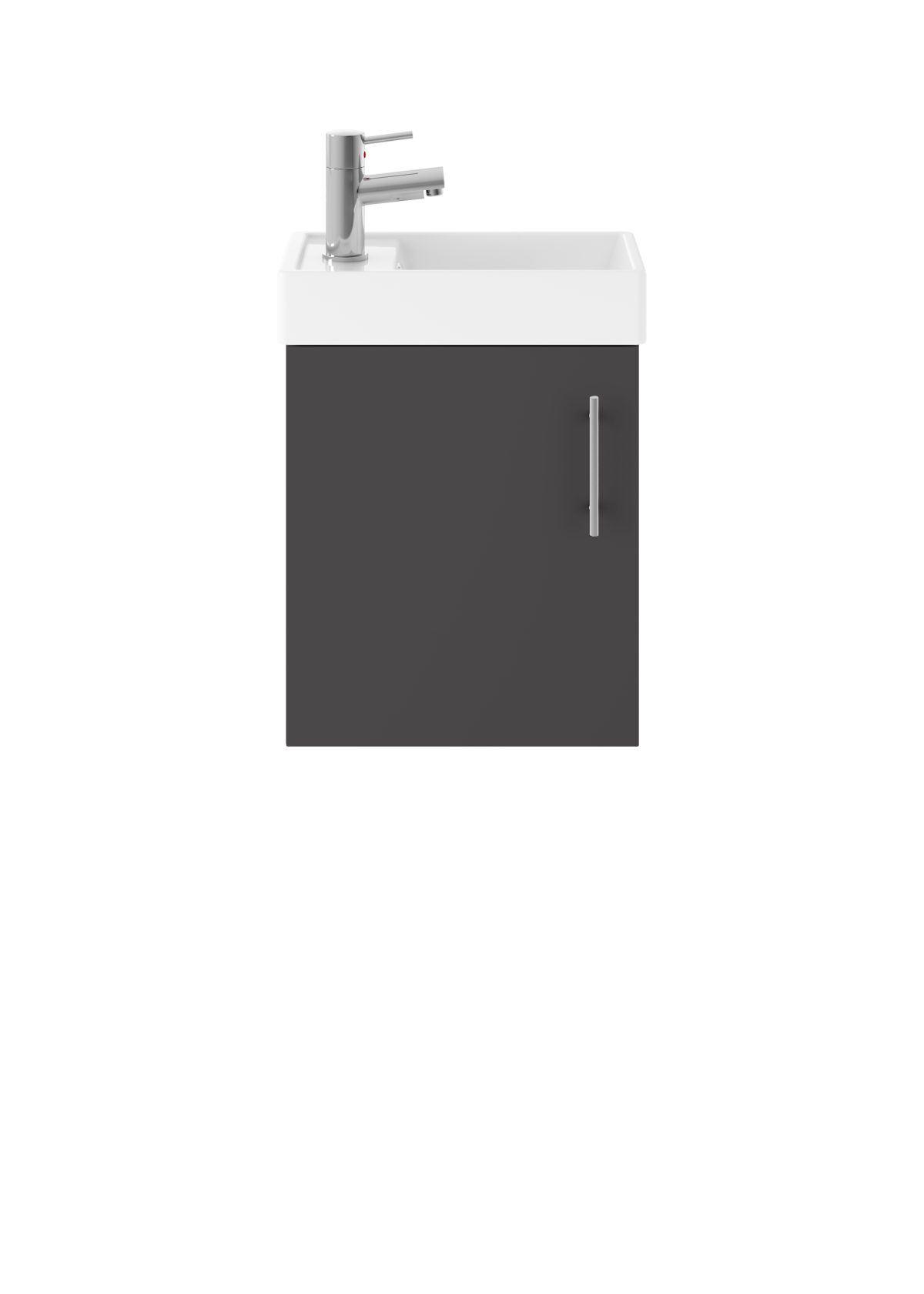 400mm Wall Hung Vanity & Basin - Image 1
