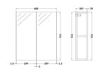 600mm Mirror Unit (50/50) - Image 2