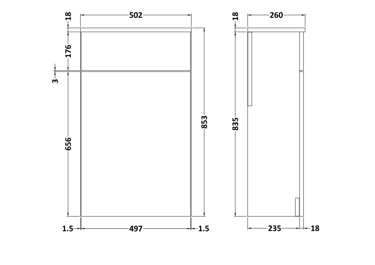500mm WC Unit - Image 3