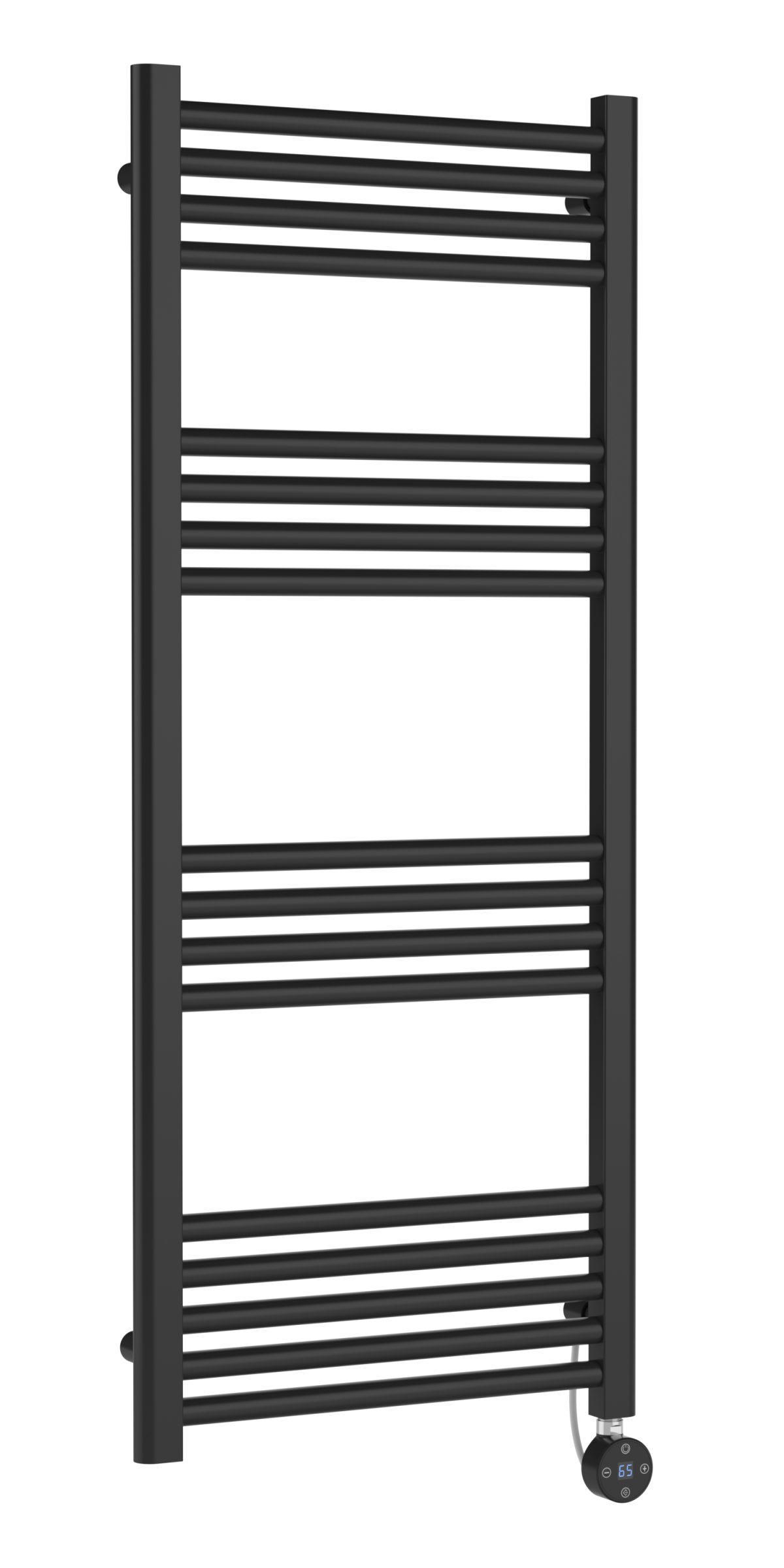 Round Straight Towel Radiator 1200x500 - Image 1