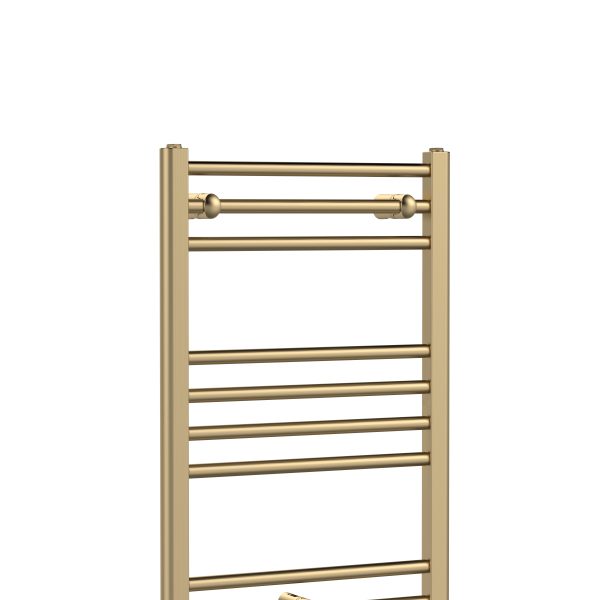 Round Straight Towel Radiator 800x500
