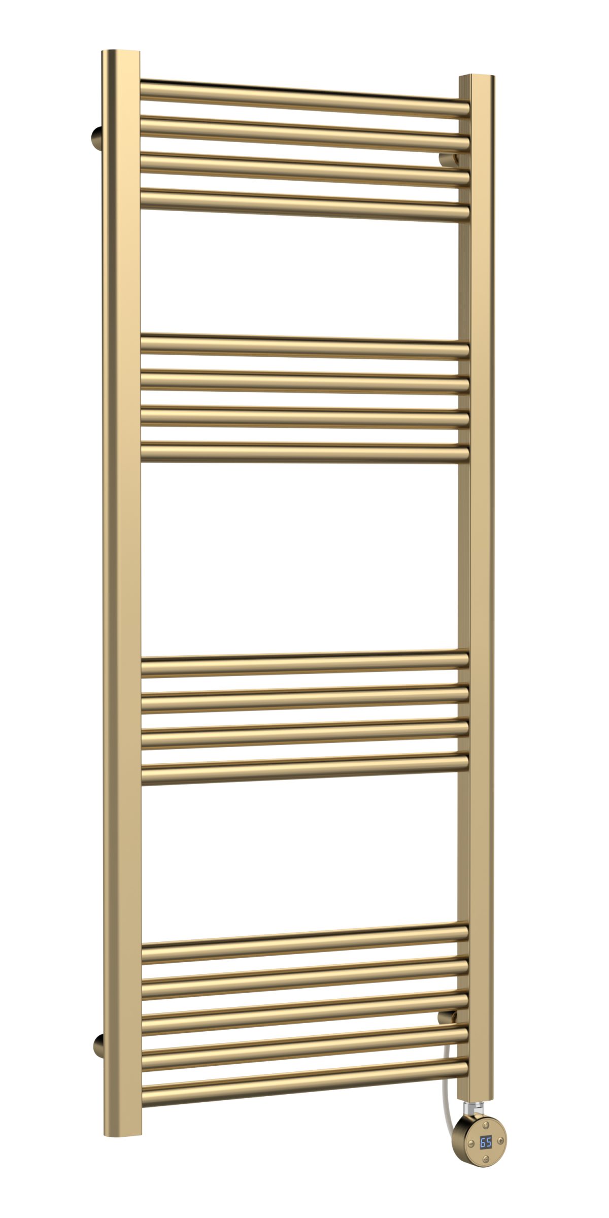 Round Straight Towel Radiator 1200x500 - Image 1