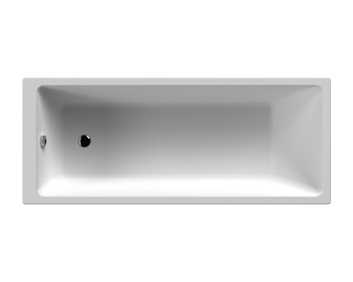 Thin Edge Single Ended Bath 1700 x 700mm - Image 1