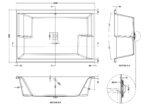 Double Ended Inset Spa Bath - Image 3