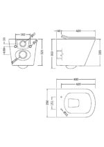 Wall Hung Pan & Soft Close Seat - Image 3