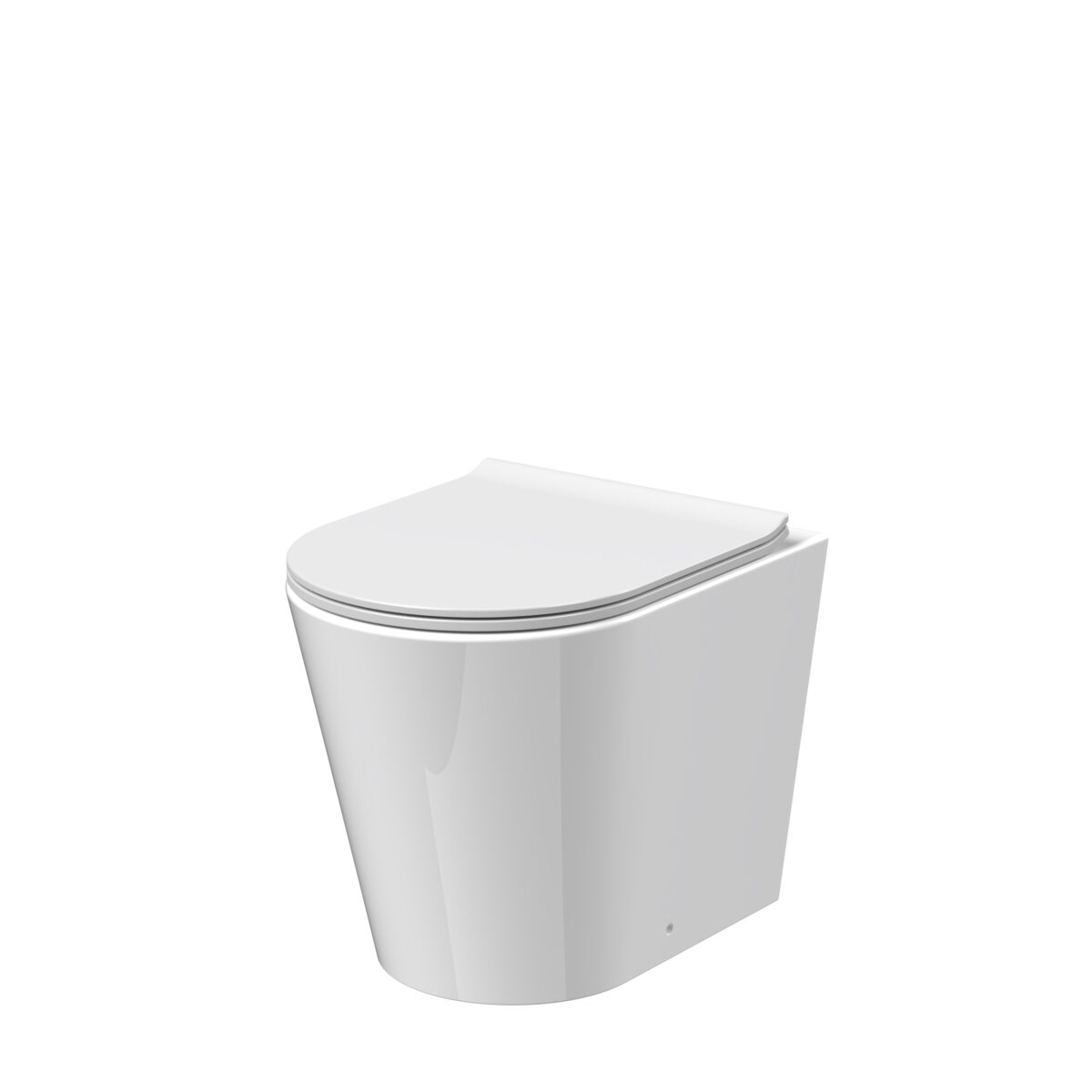 Round Rimless BTW Pan & Soft Close Seat - Image 1