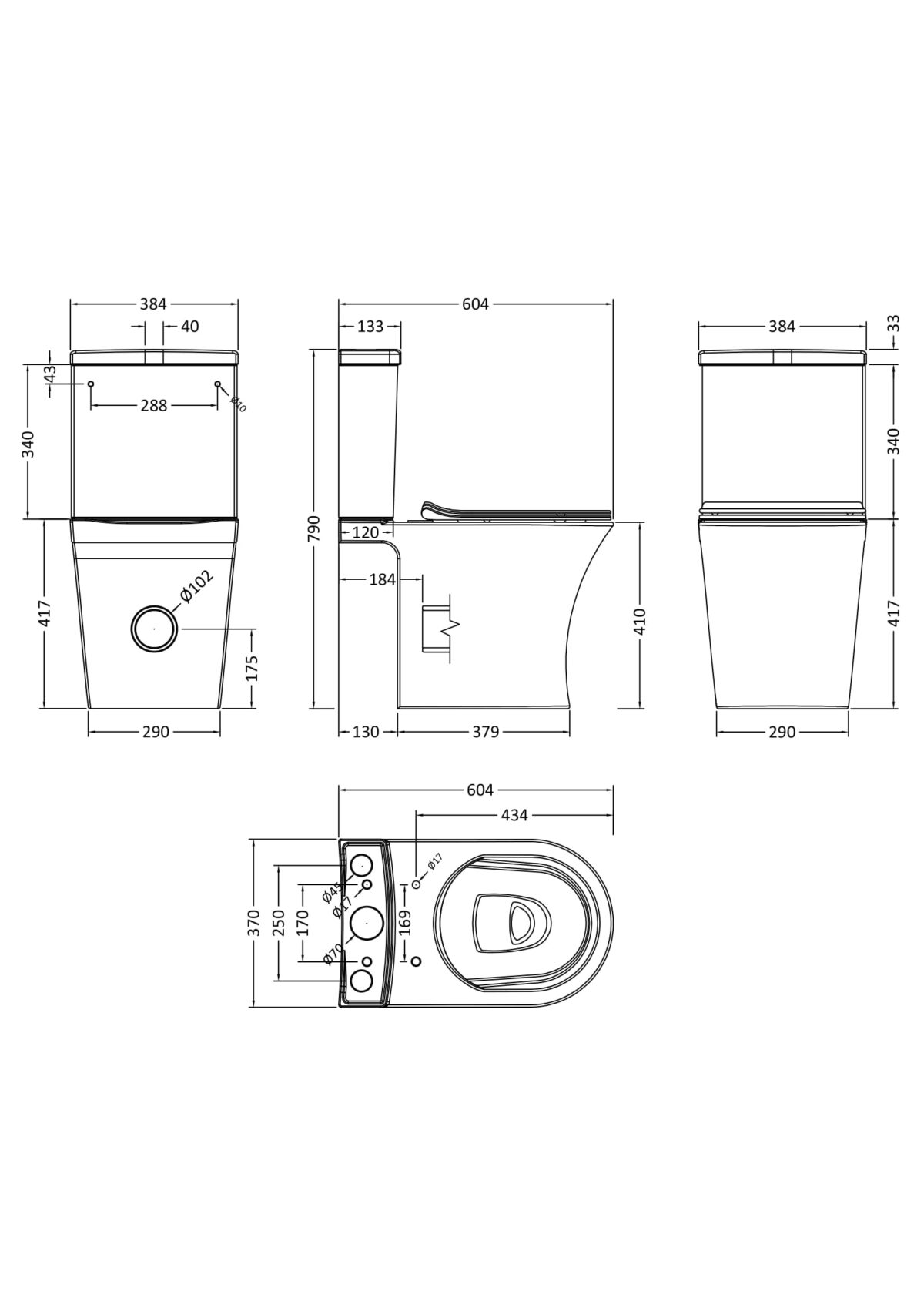 Pan, Cistern & Seat - Image 2