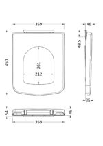 Square Soft Close Seat - Image 2