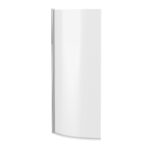 P' Curved Bath Screen (5mm Glass)