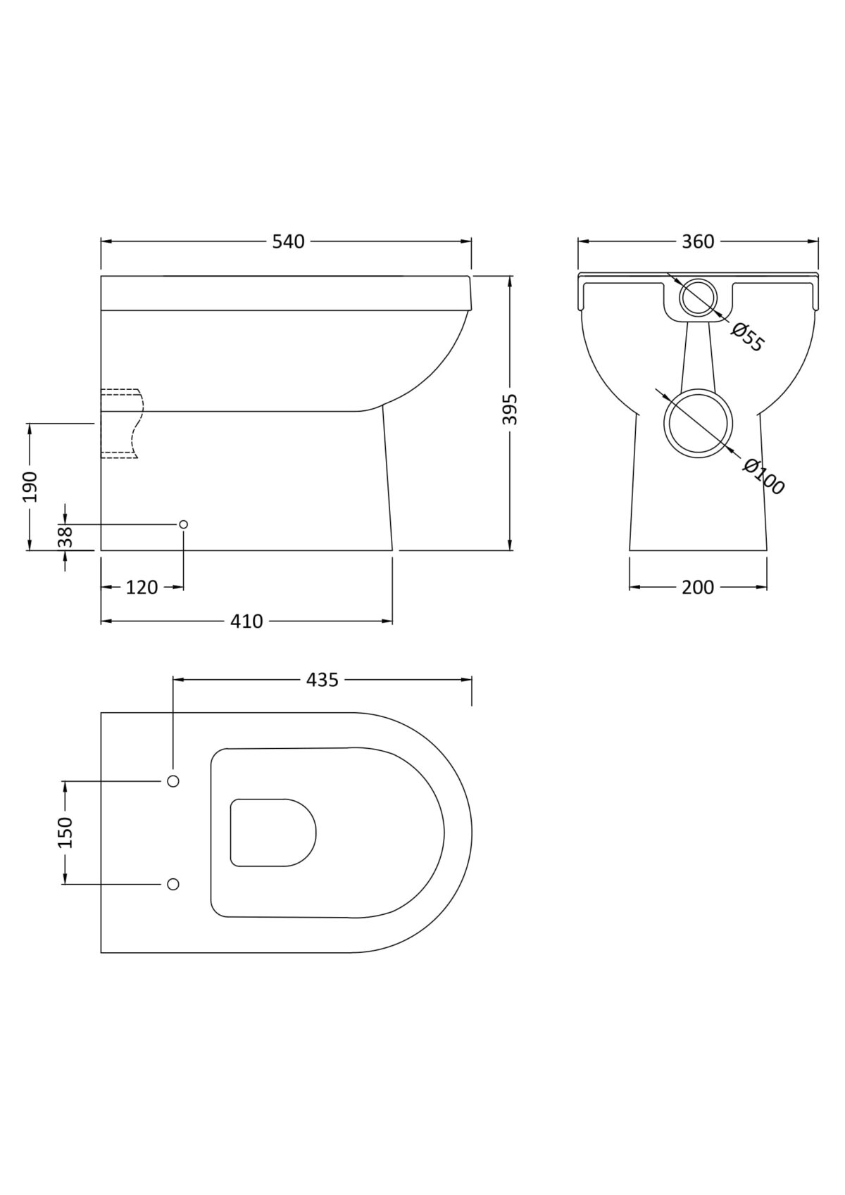 Back to Wall Pan - Image 3