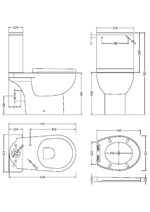 Rimless Pan Cistern & Seat Pack - Image 2