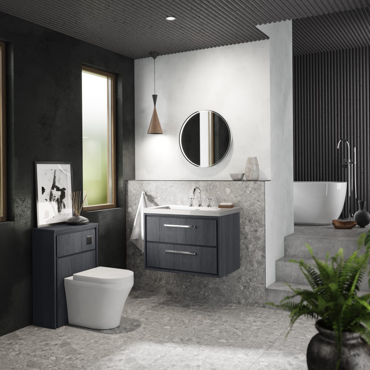 550mm WC Unit (255 Deep) - Image 2