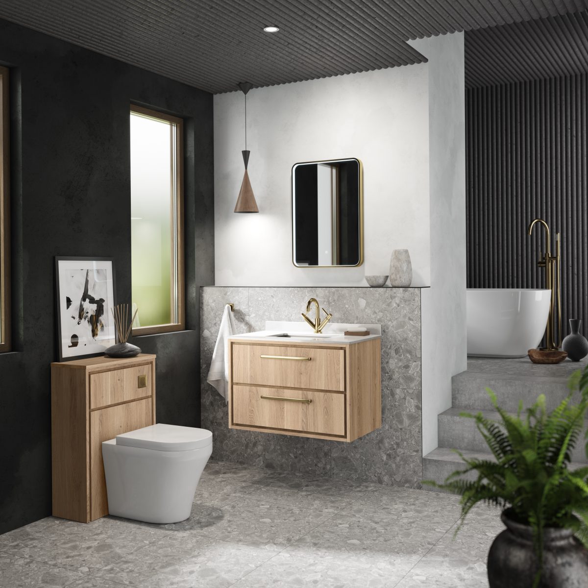 550mm WC Unit (255 Deep) - Image 2