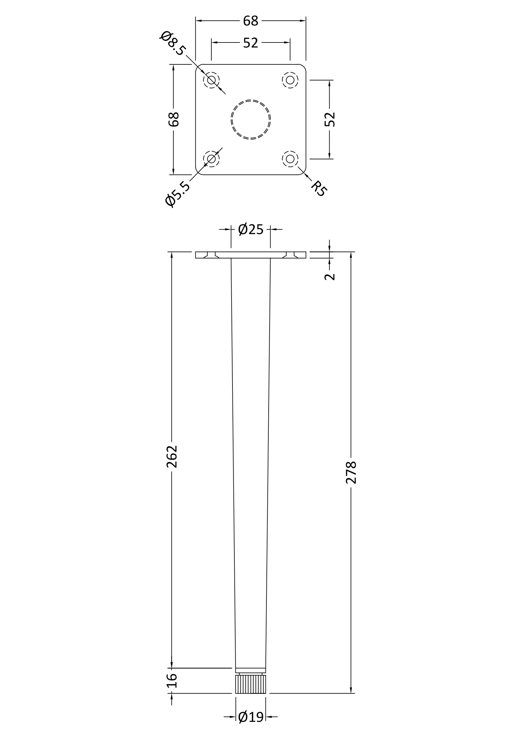 nfl326_furniture_v1_ld.jpg Wall Hung Vanity Decorative Leg Set - Image 3
