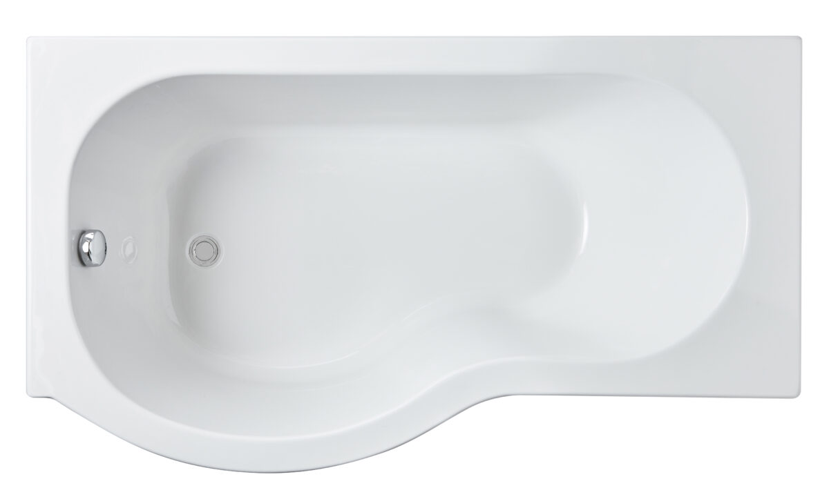 1500mm Left Hand P-Shaped Bath - Image 1