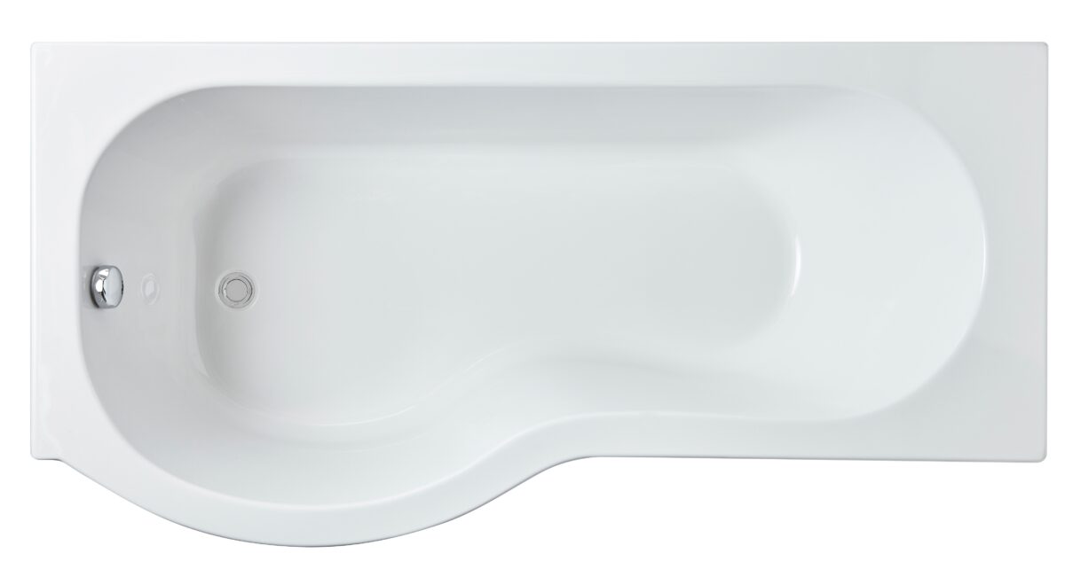 1700mm Left Hand P-Shaped Bath - Image 1