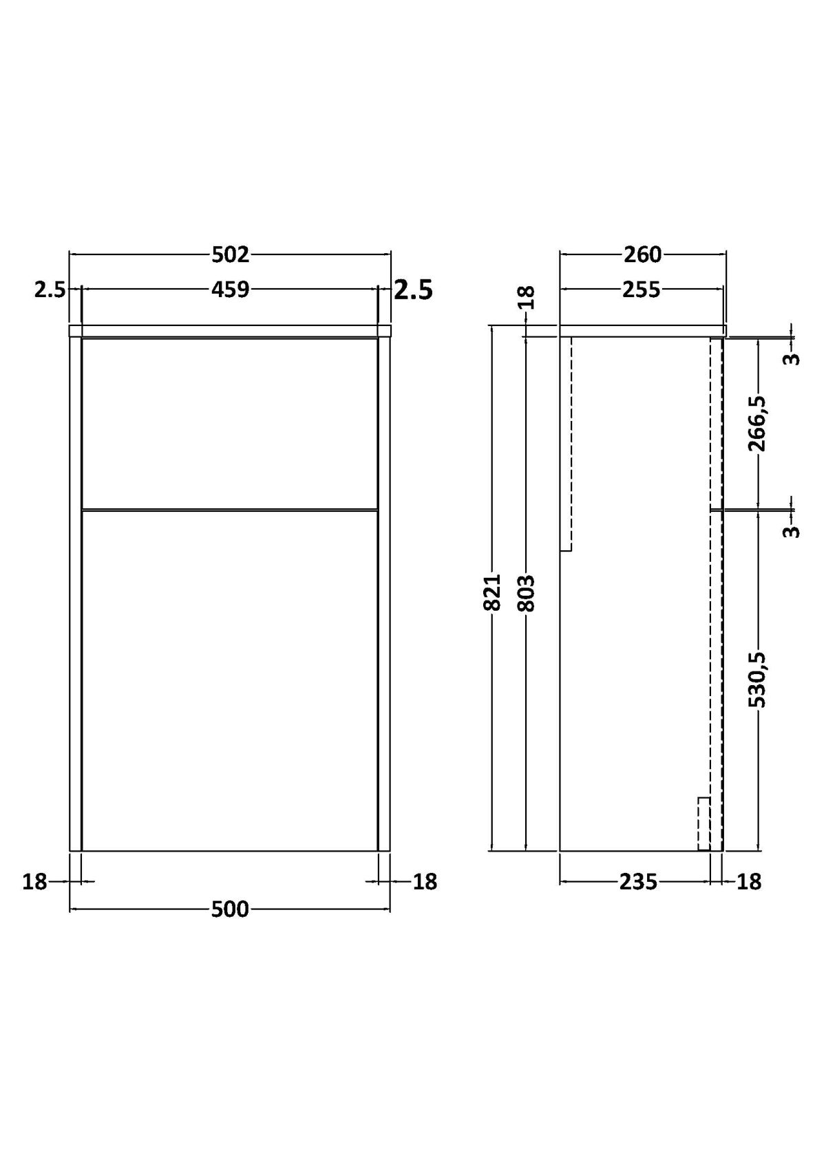 500mm WC Unit - Image 2