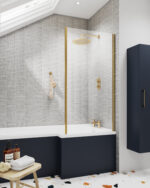 Square Bath Screen With Fixed Return - Image 2