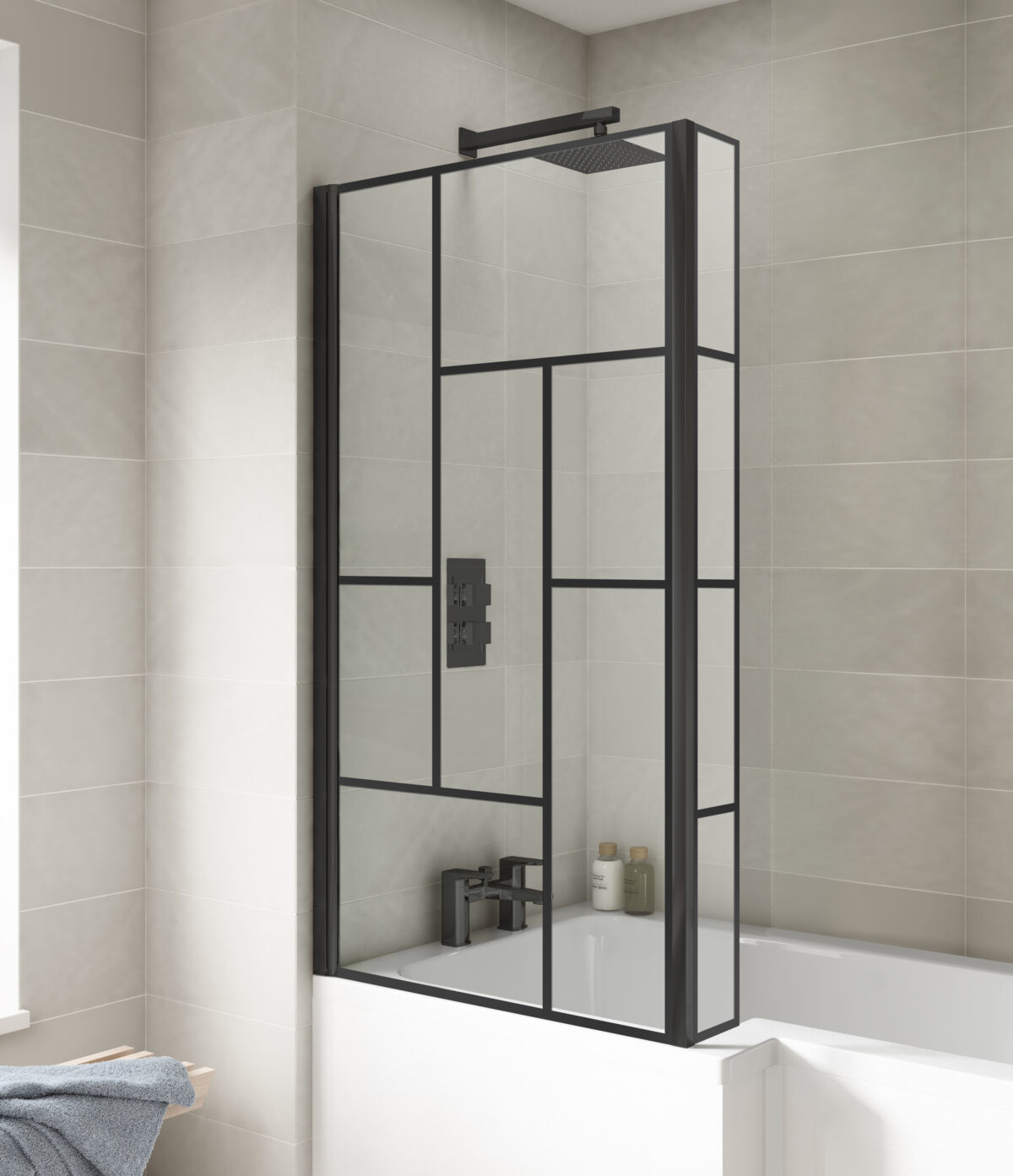 Abstract Bath Screen - Image 2