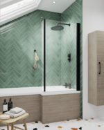 Square Bath Screen With Fixed Return - Image 2