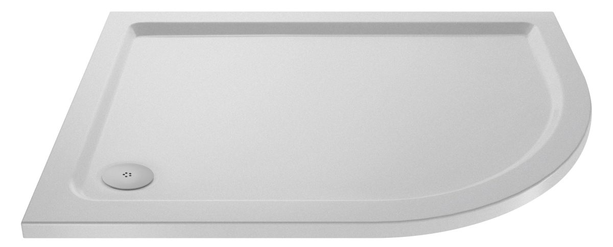 Slip Resistant Offset Quadrant Shower Tray RH 1200 x 900mm - Image 1