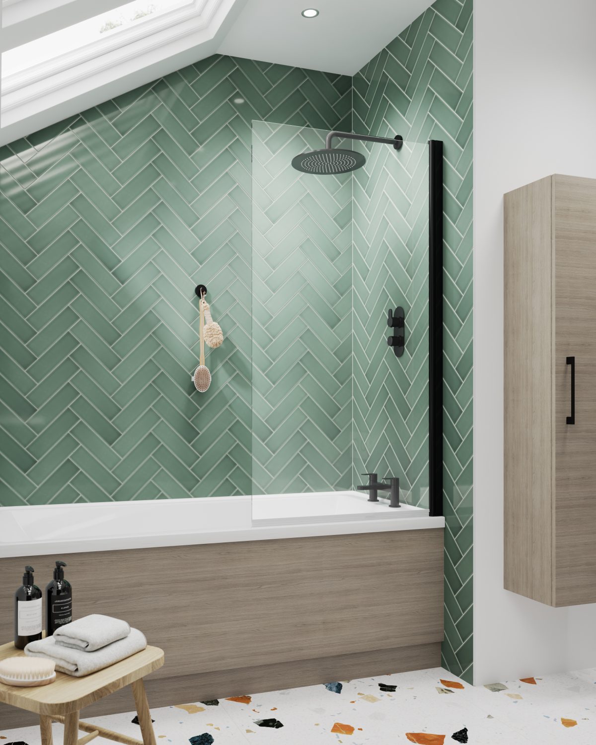 Square Bath Screen - Image 2