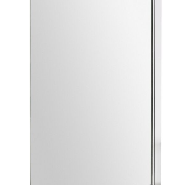 Square Hinged Bath Screen - 8mm