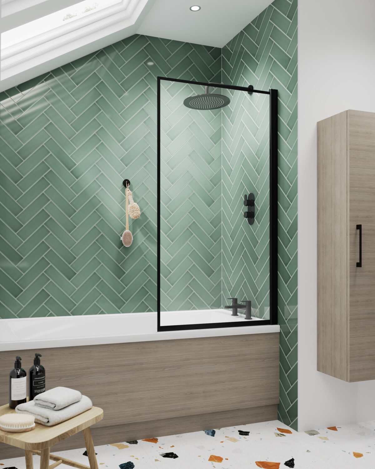 Outer Framed Bath Screen - Image 2