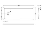 Bath Replacement Shower Tray 1700 x 700mm - Image 2