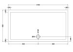 Rectangular Shower Tray 1700 x 900mm - Image 2