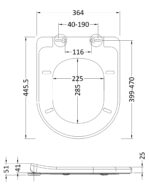 Luxury Soft Close Toilet Seat - Image 2
