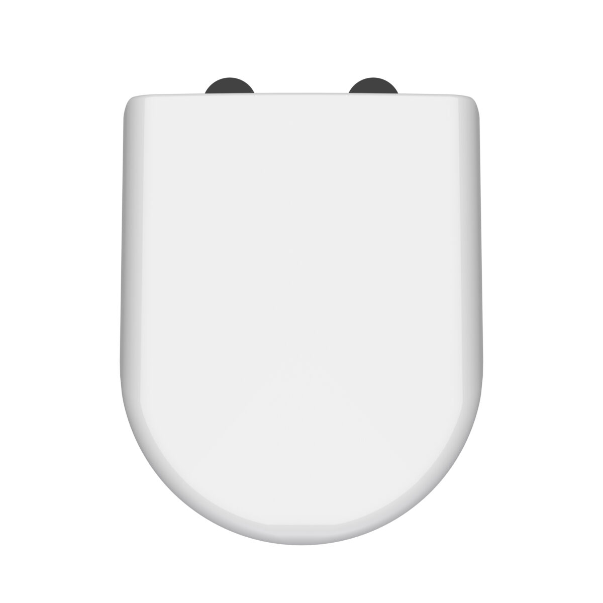 D Shaped Soft Close Toilet Seat - Image 1