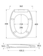 Standard Soft Close Toilet Seat - Image 2