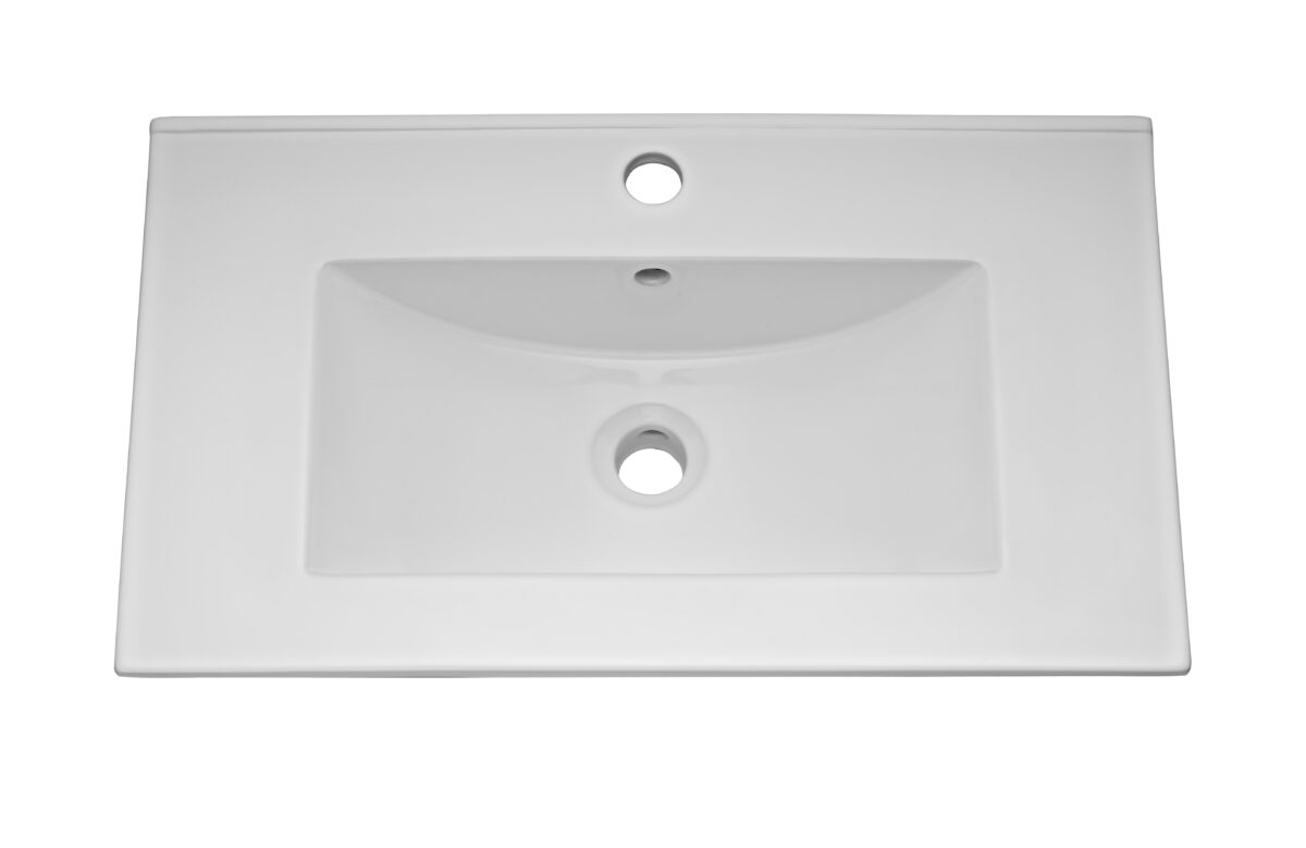 800mm Floor Standing Cabinet & Minimalist Basin - Image 2