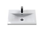 600mm Wall Hung Single Drawer Vanity & Basin 1 - Image 2