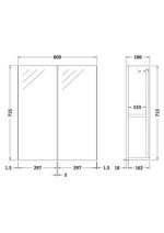 600mm Mirror Unit (50/50) - Image 2