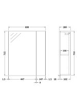 600mm Mirror Unit (75/25) - Image 2