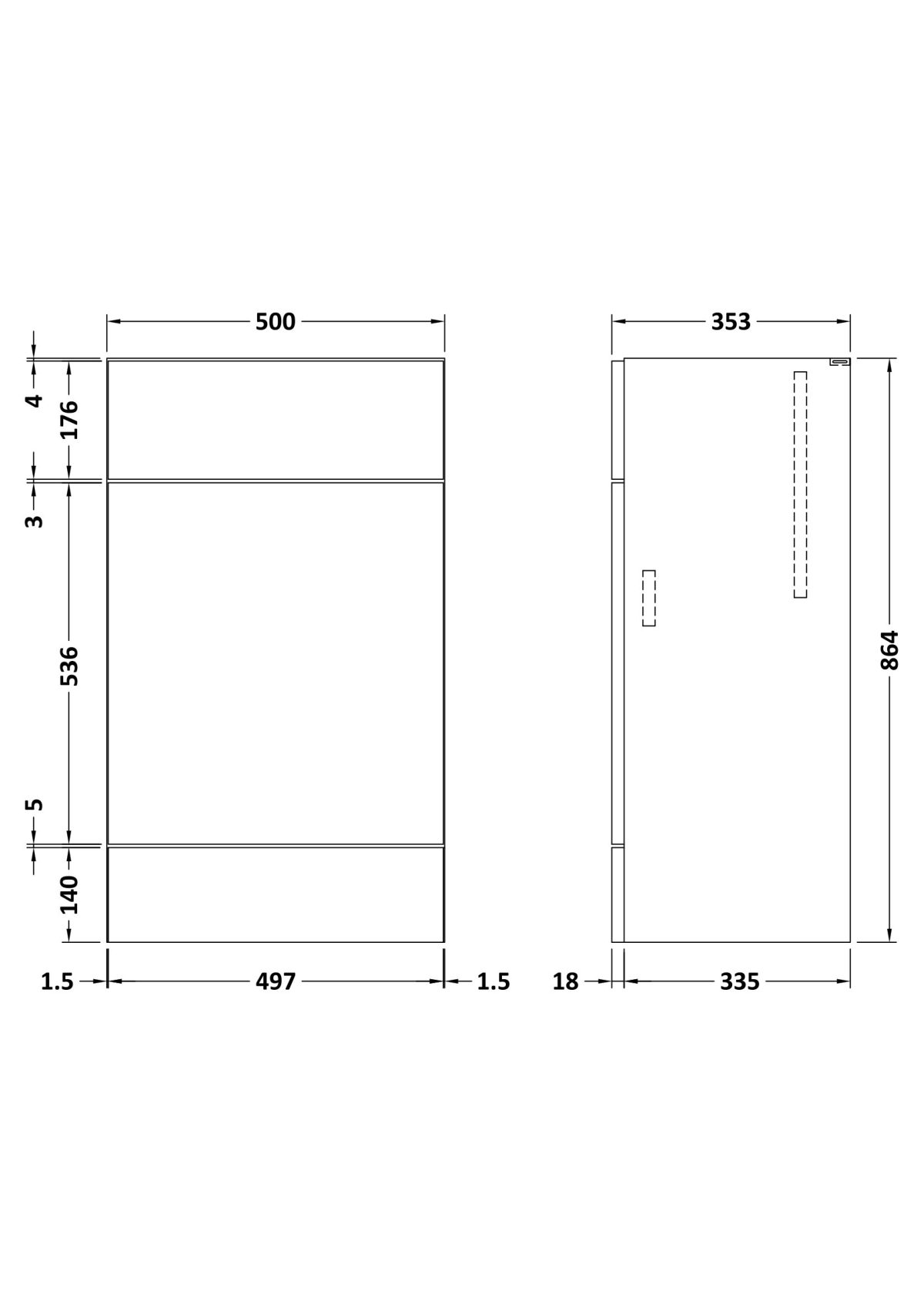 500mm WC Unit - Image 2