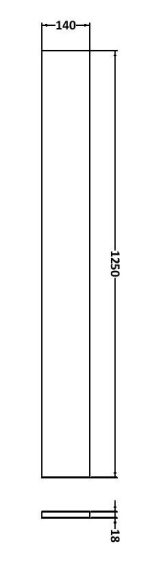 1250mm Plinth - Image 2