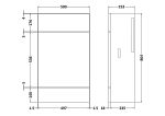 500mm WC Unit - Compact - Image 2