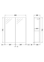 600mm Mirror Unit (50/50) - Image 3
