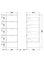 300mm Drawer Unit - Image 2