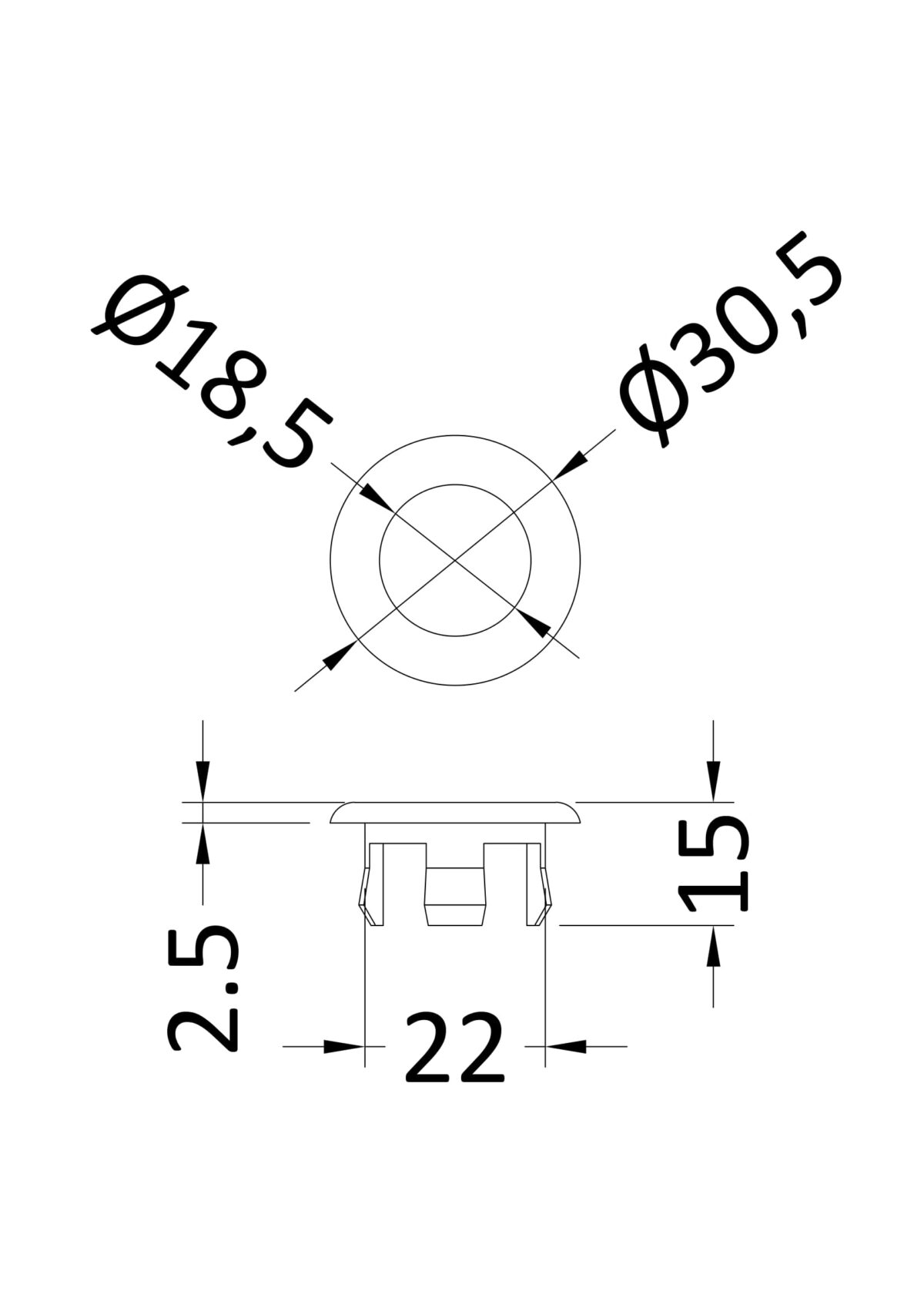 Black Overflow Cover - Image 2