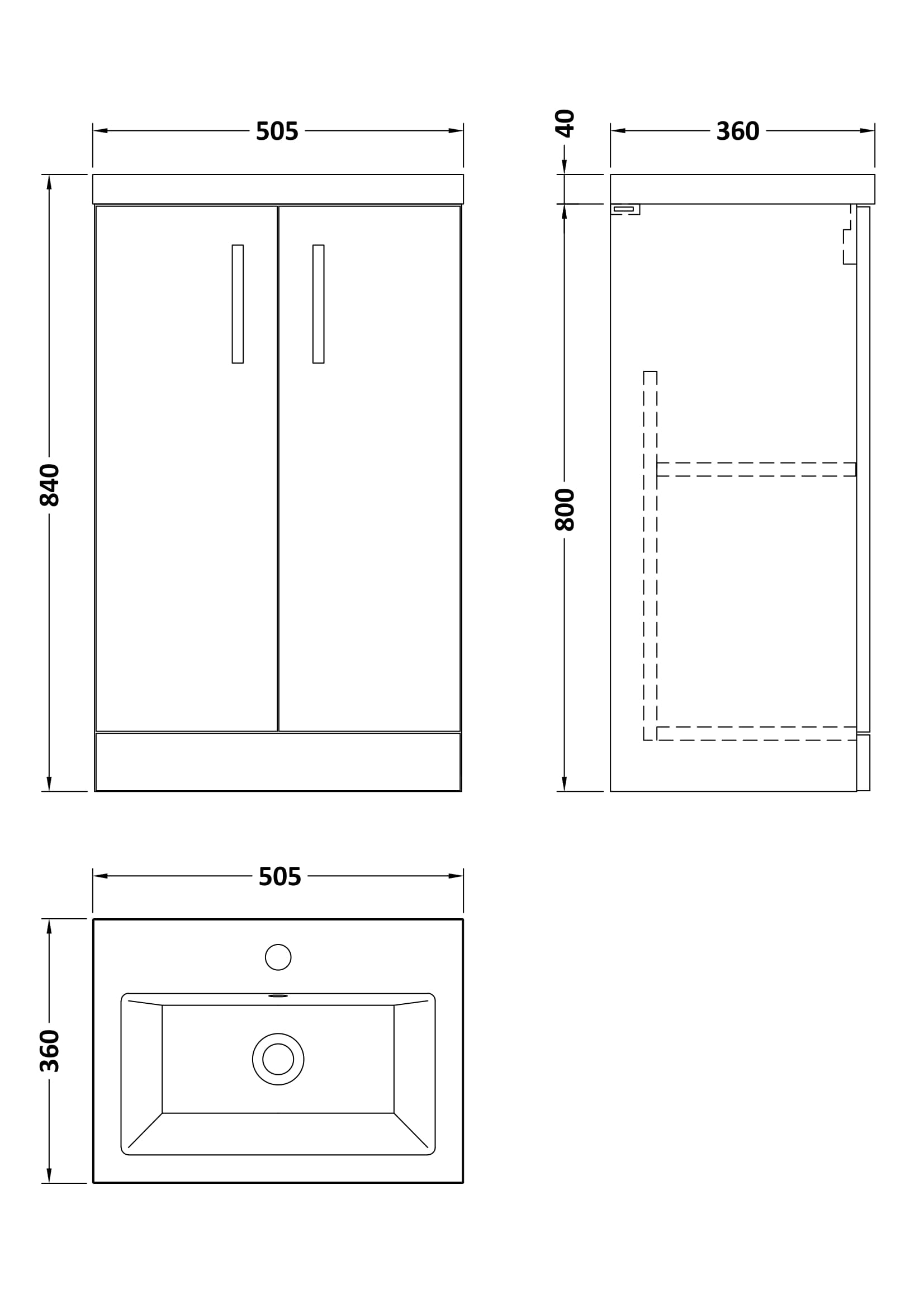 pal028e_furniture_v1_ld.jpg 500mm Floor Standing 2-Door Vanity & Ceramic Basin - Image 3