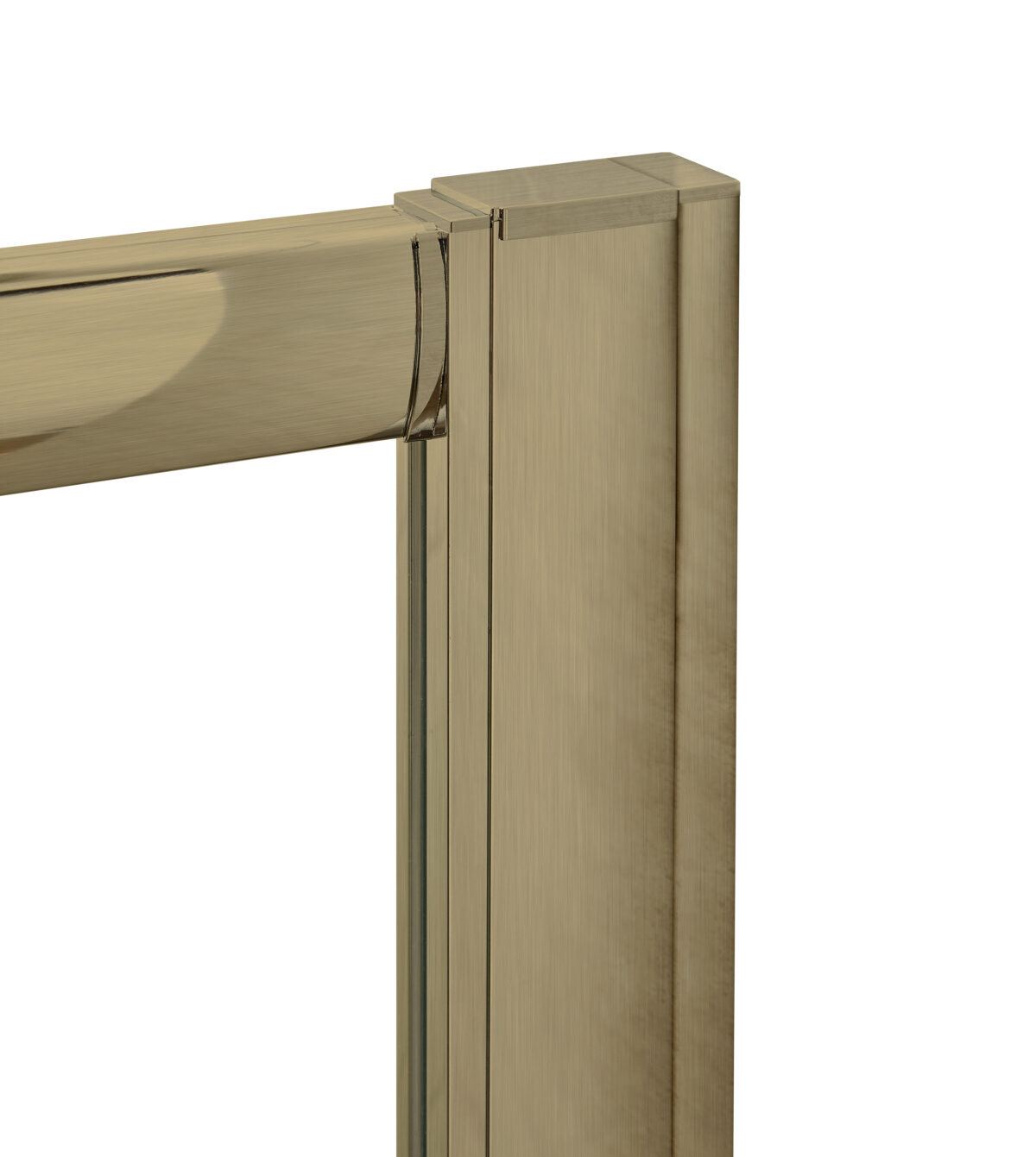 1850mm Brushed Brass Profile Extension Kit - Image 1