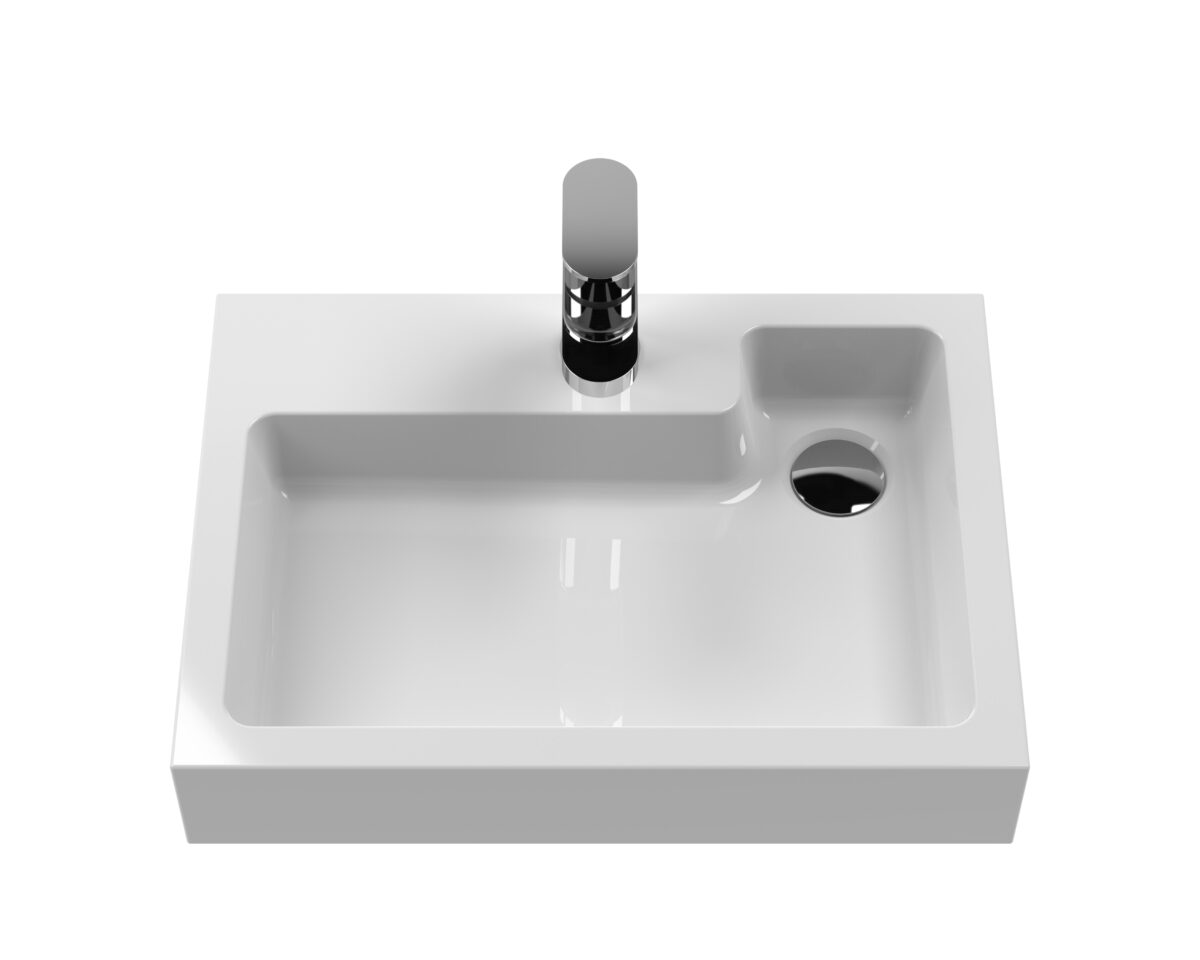 500mm Basin & WC Unit - Image 3