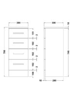 4 Drawer Unit - Image 3