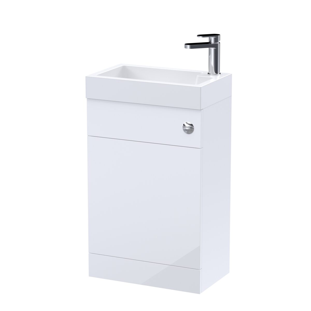 500mm Basin & WC Unit - Image 1